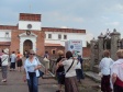  Dubno – Wejście do zamku ( nad drzwiami „kartusz herbowy” właścicieli zamku)
